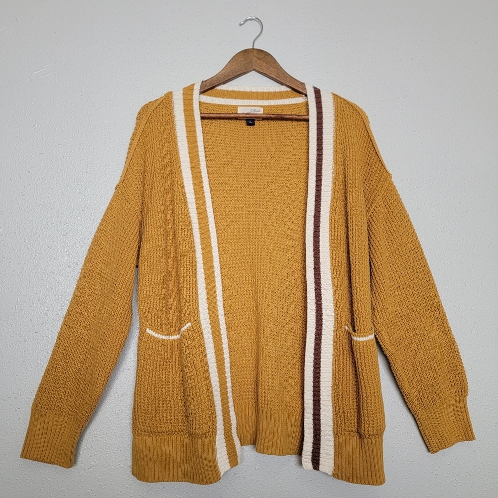 Universal Thread Academia Varsity Knit Cardigan Sweater
